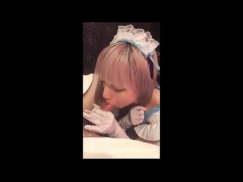 ❤️ Јапански идол [маиука], костим француске собарице, први део, пушење и дркање са лосионом ❌ Порно на sr.sexuria-net.ru ❌❤